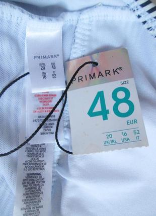 Шикарный слитный фактурный купальник батал в полоску primark 🌺🌴🌺8 фото