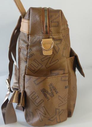 Модний новий міський рюкзак стильний м'яка шкіра2 фото