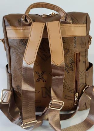 Модный новый городской рюкзак стильная мягкая кожа10 фото