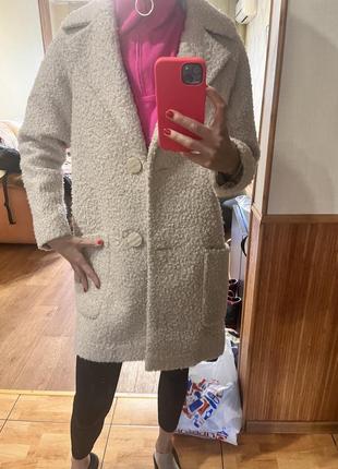 Пальто тедді