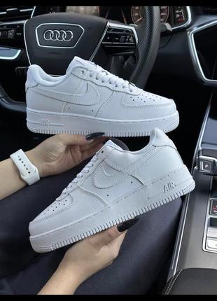 Nike air force 1 winter all white ❄️