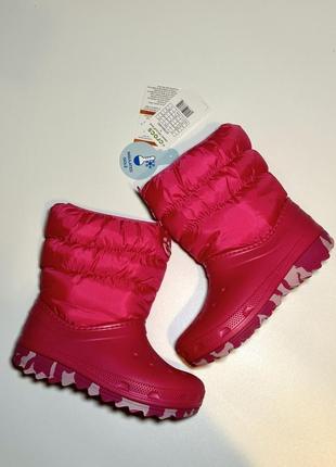 Зимові ботінки crocs j3, 4 (33,34,35-36)