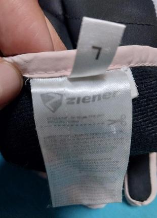 Качественные стильные непродуваемые теплые перчатки немецкого бренда ziener