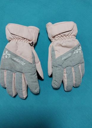 Качественные стильные непродуваемые теплые перчатки немецкого бренда ziener