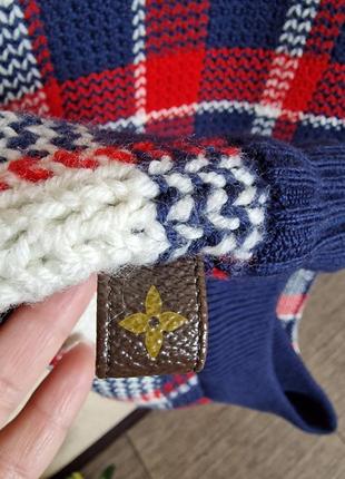 Шикарний светр з натуральної вовни louis vuitton, оригінал 7