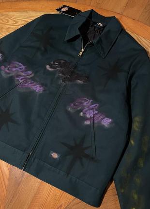 Dickies eisenhover jacket кастомная куртка демисезон y2k rap vintage7 фото