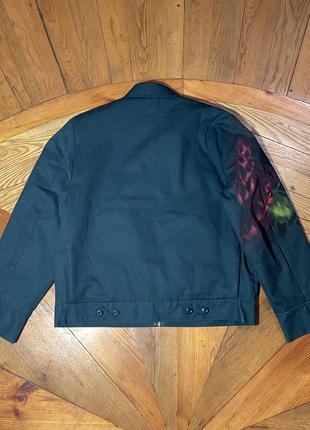 Dickies eisenhover jacket кастомная куртка демисезон y2k rap vintage6 фото