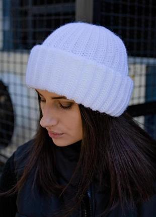Женская зимняя шапка pikul without white