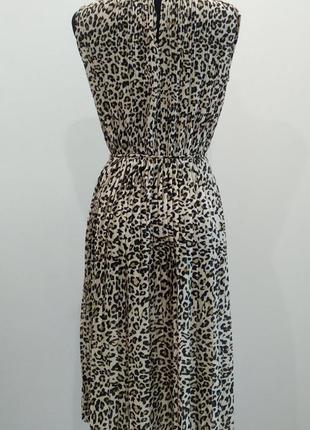 Плаття плісе в леопардовий принт від бренду h&m2 фото