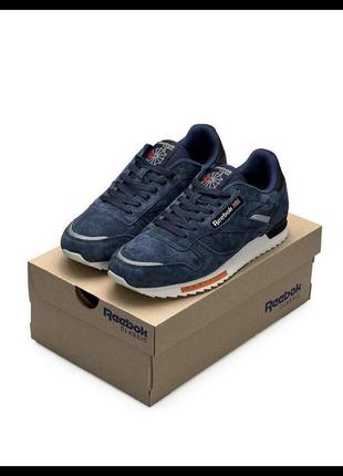 Reebok classic m dark blue white