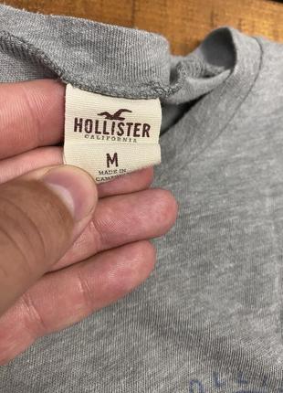 Мужская майка с принтом hollister (холлистер мрр идеал оригинал разноцветная)4 фото