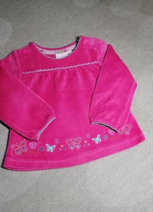 Фирменная  тёпленькая  кофточка-туничка.