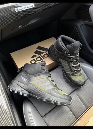 Adidas terrex swift r termo army green2 фото