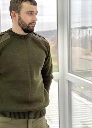 Свитер военный