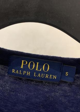 Лонгслів кофта светр polo ralph lauren синя чоловіча2 фото