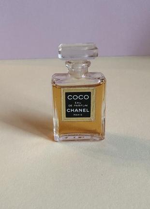 Coco chanel парфюмированная вода оригинал винтаж миниатюра1 фото
