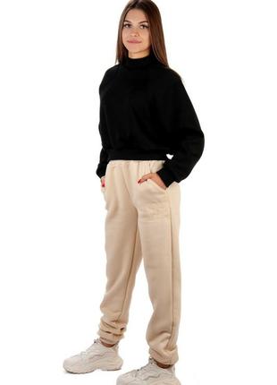 6цветов🌈теплые зимние брюки на флисе с вышивкой, женские теплые спортивные штаны хаки, черные, томное зимнее спортивное штаны на флисе женкки5 фото