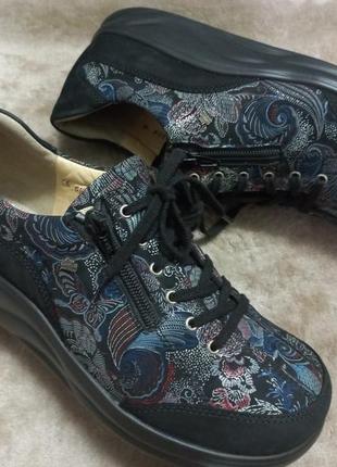 Туфли кожаные жен. 39р.clarks индии