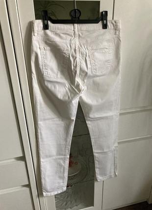 Max&co s/m новые светлые белые зауженные летние джинсы брюки2 фото