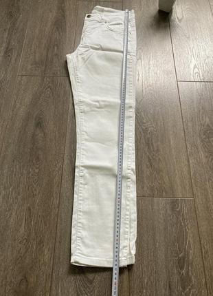 Max&co s/m новые светлые белые зауженные летние джинсы брюки7 фото