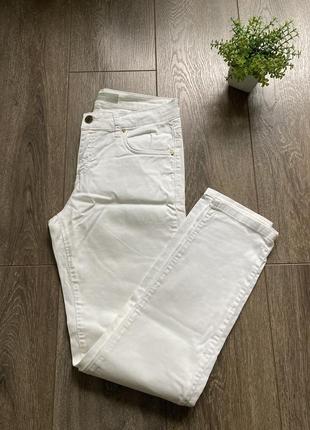 Max&co s/m новые светлые белые зауженные летние джинсы брюки10 фото