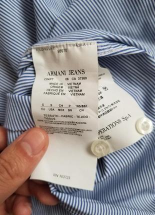 Рубашка armani jeans размер s 44 4610 фото