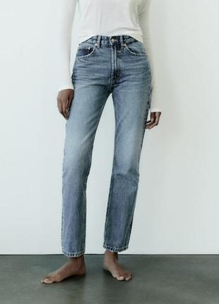 Прямые джинсы zara