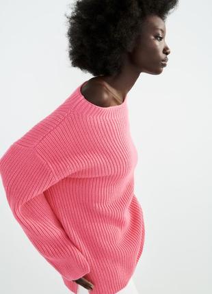 В‘язаний светр, джемпер zara, колекція 2022 року, розмір s