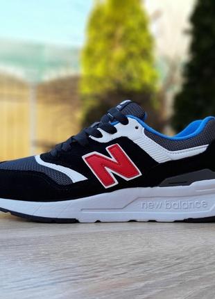 Кроссовки мужские new balance 997, черные (нью баланс, беланс, кросівки)