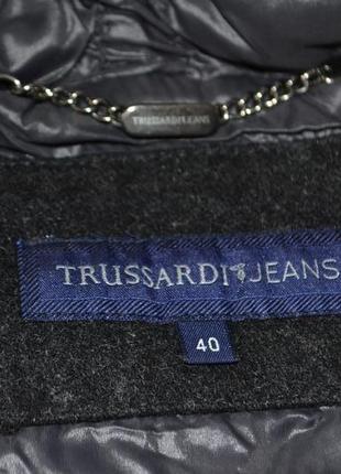 Trussardi  куртка на весну пух шерсть с-м9 фото