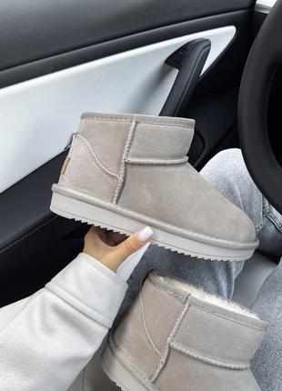 Угги угги угги ugg ultra mini grey