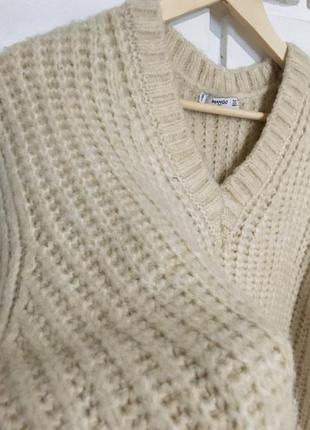Пушистый пуловер mango🐑 як cos, other stories, h&amp;m5 фото