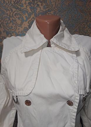 Женская брендовая куртка хлопок пиджак tommy hilfiger р.44 /4610 фото