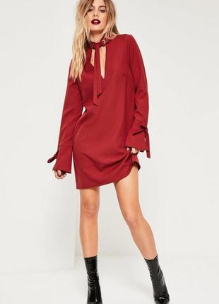 Стильное платье прямого кроя missguided xs/s