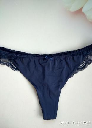 Кружевні трусики стринги розмір l