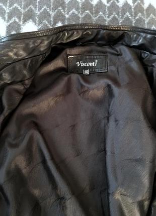 Куртка женская кожаная visconti, s3 фото