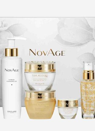 Комплексный омолаживающий уход novage time restore