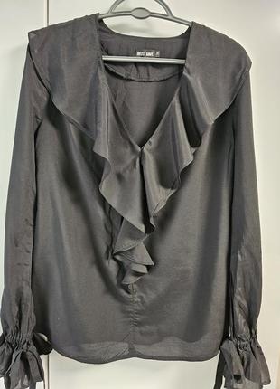 Блуза яскраво чорного кольоу, 36 розмір1 фото