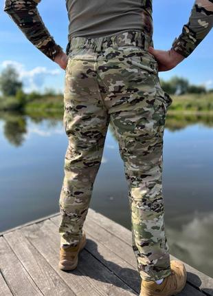 Штани soft shell multicam мультикам на флісі. тактические штаны софт шел на флисе3 фото