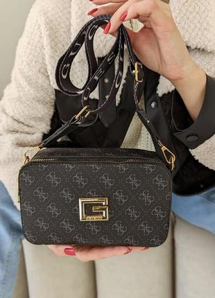 Жіноча сумка кросбоді в стилі guess7 фото
