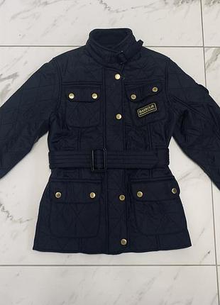 Курточка стьобана barbour 7/8/9 років