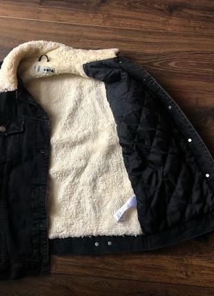 Джинсовая утепленная женская куртка torshop6 фото