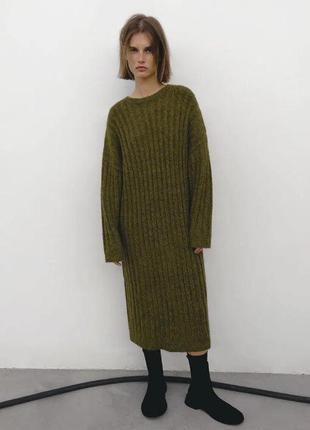 Zara платье-свитер3 фото