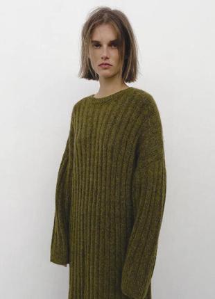 Zara платье-свитер7 фото