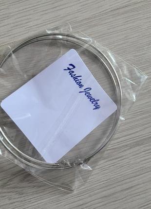 Сережки кольца метал круглые большие