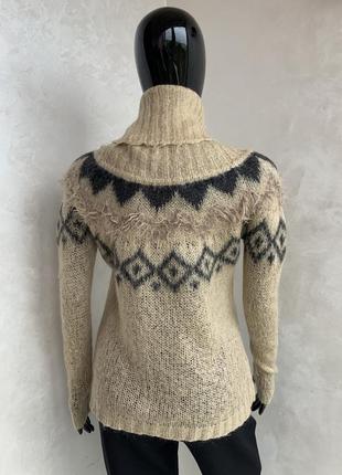 Twin set итальянский свитер шерсть мохер2 фото