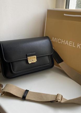 Сумка michael kors emilia small pebbled leather satchel
