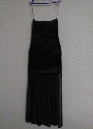 Черное короткое платье2 фото