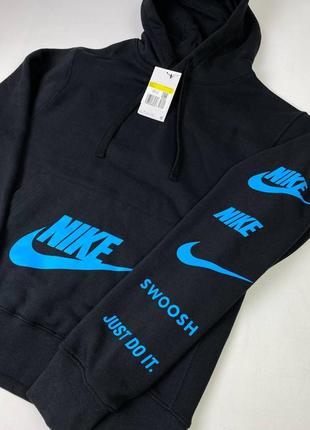 Худи nike swoosh3 фото