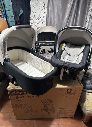 Коляска детская chicco trio2 фото